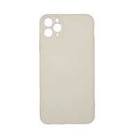 Θήκη Σιλικόνης My Colors Sonique Apple iPhone 11 Pro Max Μπεζ