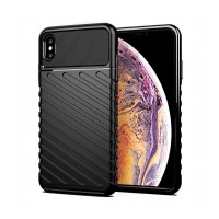 Θήκη Κινητού Thunder Case Flexible Tough Rugged Apple iPhone XS MAX Μαύρο