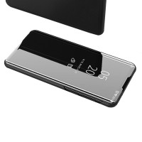 Clear View Cover Apple iPhone 12 Pro Max Μαύρο