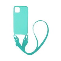 Θήκη Σιλικόνης με Strap CarryHang Sonique Apple iPhone 11 Pro Max Γαλάζιο