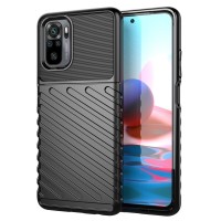 Θήκη Κινητού Thunder Case Flexible Tough Rugged Xiaomi Redmi Note 10 / Redmi Note 10s / Poco M5s Μαύρο