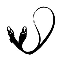 Strap Λουράκι Λαιμού για Θήκη CarryHang Μαύρο