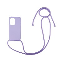 Θήκη Σιλικόνης με Κορδόνι CarryHang Sonique Samsung Galaxy S20 Ultra Λιλά