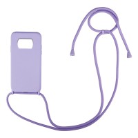 Θήκη Σιλικόνης με Κορδόνι CarryHang Sonique Xiaomi Poco X3 NFC / Poco X3 Pro Λιλά
