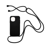 Θήκη Σιλικόνης με Κορδόνι CarryHang Sonique Xiaomi Mi 11 Lite 4G / Mi 11 Lite 5G Μαύρο