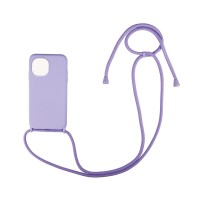 Θήκη Σιλικόνης με Κορδόνι CarryHang Sonique Xiaomi Mi 11 Λιλά