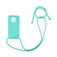 Θήκη Σιλικόνης με Κορδόνι CarryHang Sonique Xiaomi Redmi Note 9T Γαλάζιο