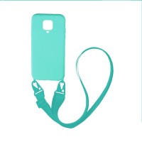Θήκη Σιλικόνης με Strap CarryHang Sonique Xiaomi Redmi Note 9S/9 Pro Γαλάζιο