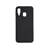 Θήκη Σιλικόνης My Colors Sonique Samsung Galaxy A40 Μαύρο