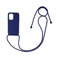 Θήκη Σιλικόνης με Κορδόνι CarryHang Sonique Samsung Galaxy S20 Ultra Μπλε Σκούρο