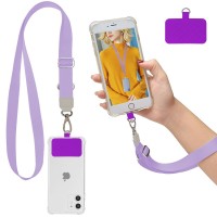 Strap Λαιμού Sonique Lanyard για Κινητά Λιλά