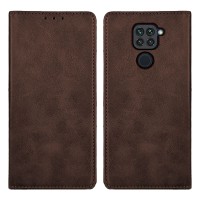 Θήκη Πορτοφόλι Vintage Magnet Wallet Sonique Xiaomi Redmi Note 9 Καφέ