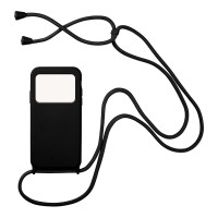 Θήκη Σιλικόνης με Κορδόνι CarryHang Sonique Xiaomi Poco X4 Pro 5G Μαύρο