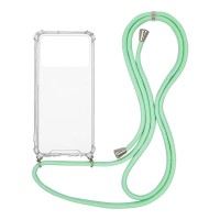 Θήκη Σιλικόνης με Κορδόνι Sonique Armor Clear Xiaomi Poco X4 Pro 5G Βεραμάν