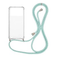 Θήκη Σιλικόνης με Κορδόνι Sonique Armor Clear Xiaomi Poco X4 Pro 5G Rainbow Βεραμάν