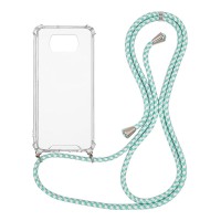 Θήκη Σιλικόνης με Κορδόνι Sonique Armor Clear Xiaomi Poco X3 NFC / Poco X3 Pro Rainbow Βεραμάν