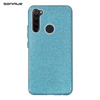 Θήκη Σιλικόνης Sonique Shiny Xiaomi Redmi Note 8T Γαλάζιο