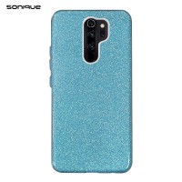 Θήκη Σιλικόνης Sonique Shiny Xiaomi Redmi 9 Γαλάζιο