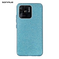 Θήκη Σιλικόνης Sonique Shiny Xiaomi Redmi 10C Γαλάζιο