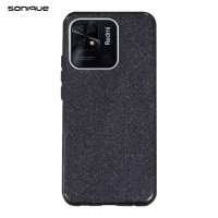 Θήκη Σιλικόνης Sonique Shiny Xiaomi Redmi 10C Μαύρο