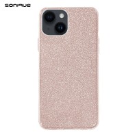Θήκη Σιλικόνης Sonique Shiny Apple iPhone 13 Ροζ