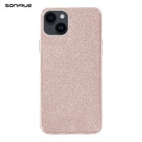 Θήκη Σιλικόνης Sonique Shiny Apple iPhone 14 Plus Ροζ