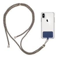 Κορδόνι Λαιμού Sonique Lanyard για Κινητά Rainbow Μπλε