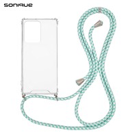 Θήκη Σιλικόνης με Κορδόνι Sonique Armor Clear Xiaomi Xiaomi 11T / Xiaomi 11T Pro Rainbow Βεραμάν