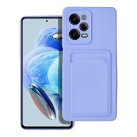 Θήκη Σιλικόνης Sonique Card Case Xiaomi Redmi Note 12 Pro 5G / Poco X5 Pro 5G Λιλά