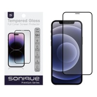 Hardy Glass Sonique Premium Series HD Full Cover 9H Apple iPhone 12 / iPhone 12 Pro Μαύρο