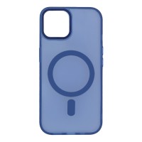 Θήκη Magnetic MagMatte Sonique Apple iPhone 15 Plus Μπλε Σκούρο
