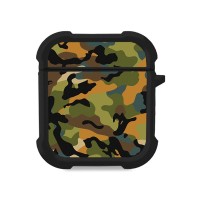 Θήκη Σιλικόνης Sonique Camouflage Army Series για AirPods 1/2 Πράσινο 01