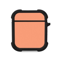 Θήκη Σιλικόνης Sonique ColorBloc Series για AirPods 1/2 Κοραλί