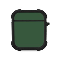 Θήκη Σιλικόνης Sonique ColorBloc Series για AirPods 1/2 Πράσινο