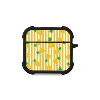 Θήκη Σιλικόνης Sonique Fruit Series για AirPods 4 Ανανάς 01