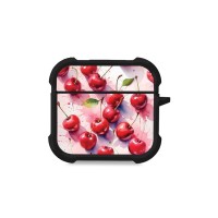 Θήκη Σιλικόνης Sonique Fruit Series για AirPods 4 Κεράσι