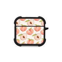 Θήκη Σιλικόνης Sonique Fruit Series για AirPods 4 Ροδάκινο
