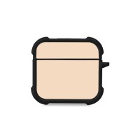 Θήκη Σιλικόνης Sonique ColorBloc Series για AirPods 4 Μπεζ