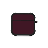 Θήκη Σιλικόνης Sonique ColorBloc Series για AirPods 4 Μπορντό