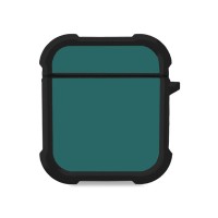 Θήκη Σιλικόνης Sonique ColorBloc Series για AirPods 1/2 Πετρόλ