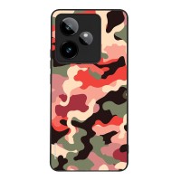 Θήκη Sonique Camouflage Army Series για Realme GT 7 5G / Realme GT 7T 5G Κόκκινο