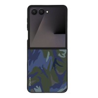 Θήκη Sonique Camouflage Army Series για Samsung Galaxy Z Flip 7 Μπλε 01