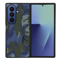 Θήκη Sonique Camouflage Army Series για Samsung Galaxy Z Fold 7 Μπλε 01