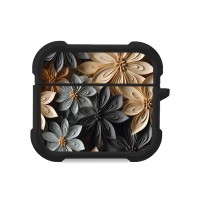 Θήκη Σιλικόνης Sonique 3D Flower Series για AirPods 3 Γκρι
