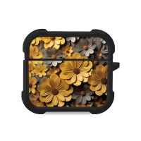 Θήκη Σιλικόνης Sonique 3D Flower Series για AirPods 3 Κίτρινο
