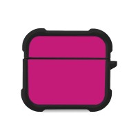 Θήκη Σιλικόνης Sonique ColorBloc Series για AirPods 3 Ματζέντα