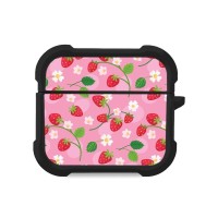 Θήκη Σιλικόνης Sonique Fruit Series για AirPods 3 Φράουλα