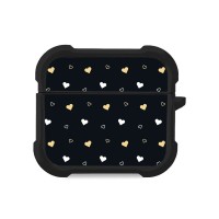Θήκη Σιλικόνης Sonique Heart Series για AirPods 3 Μαύρο 01