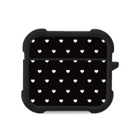 Θήκη Σιλικόνης Sonique Heart Series για AirPods 3 Μαύρο 02