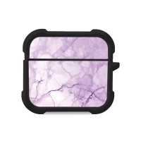 Θήκη Σιλικόνης Sonique Marble Series για AirPods 3 Βιολετί
